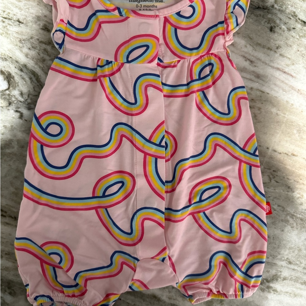Magnetic me modal bubble romper 0-3